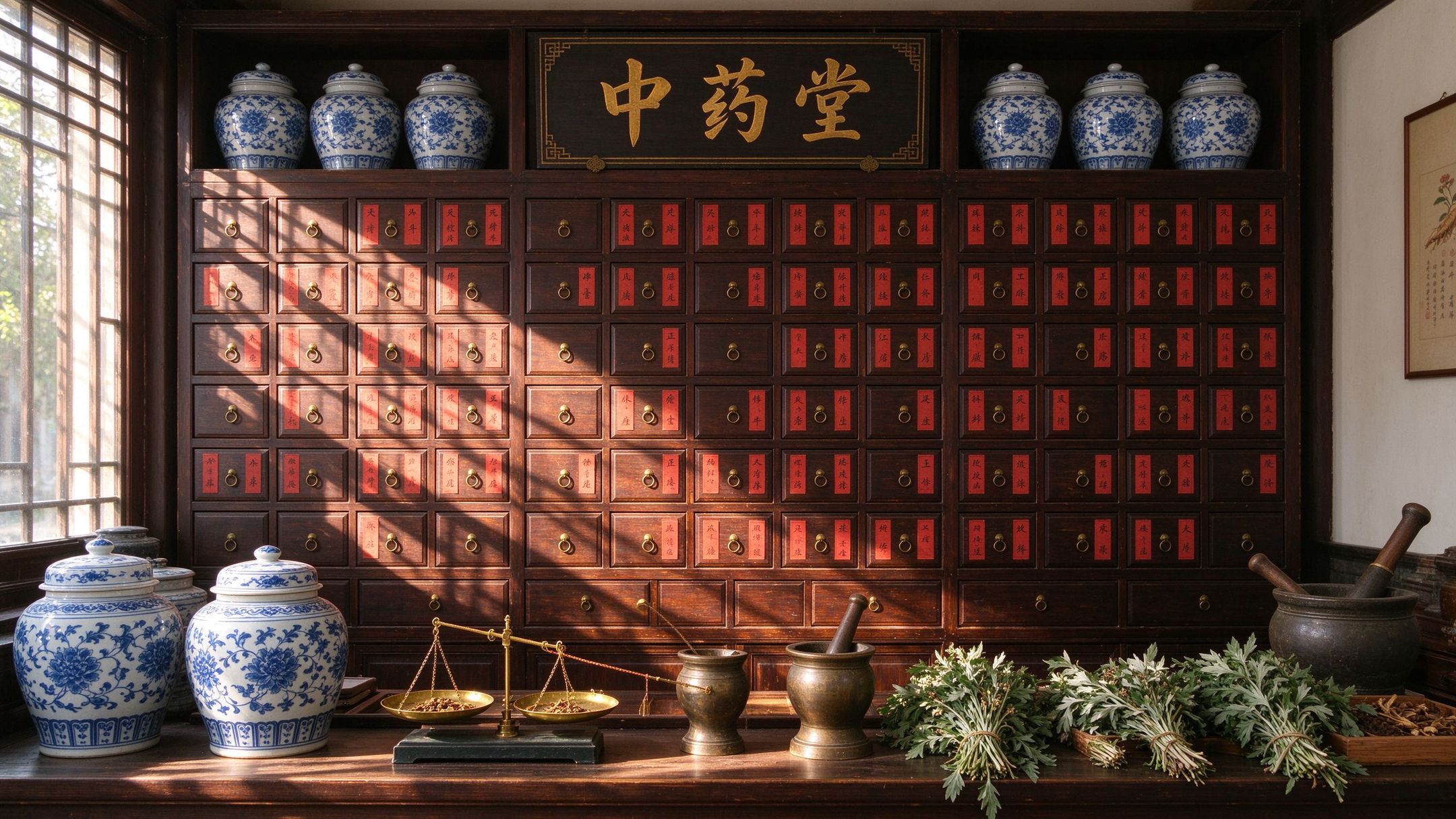 堂前药柜